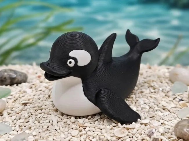 Orca Killer Whale Rubber Duck — Jeep Ducking Accessory