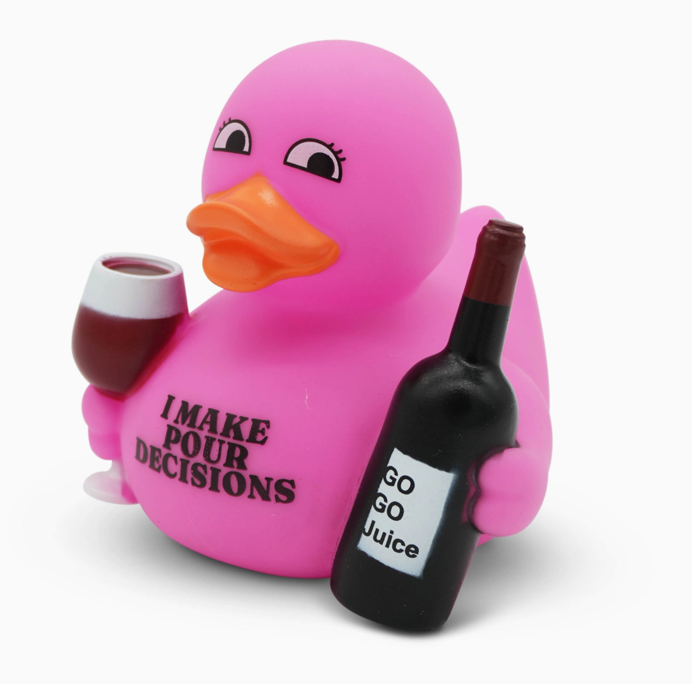I Make Pour Decisions Rubber Duck