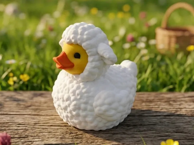 Lamb Sheep Rubber Duck — Jeep Ducking Accessory