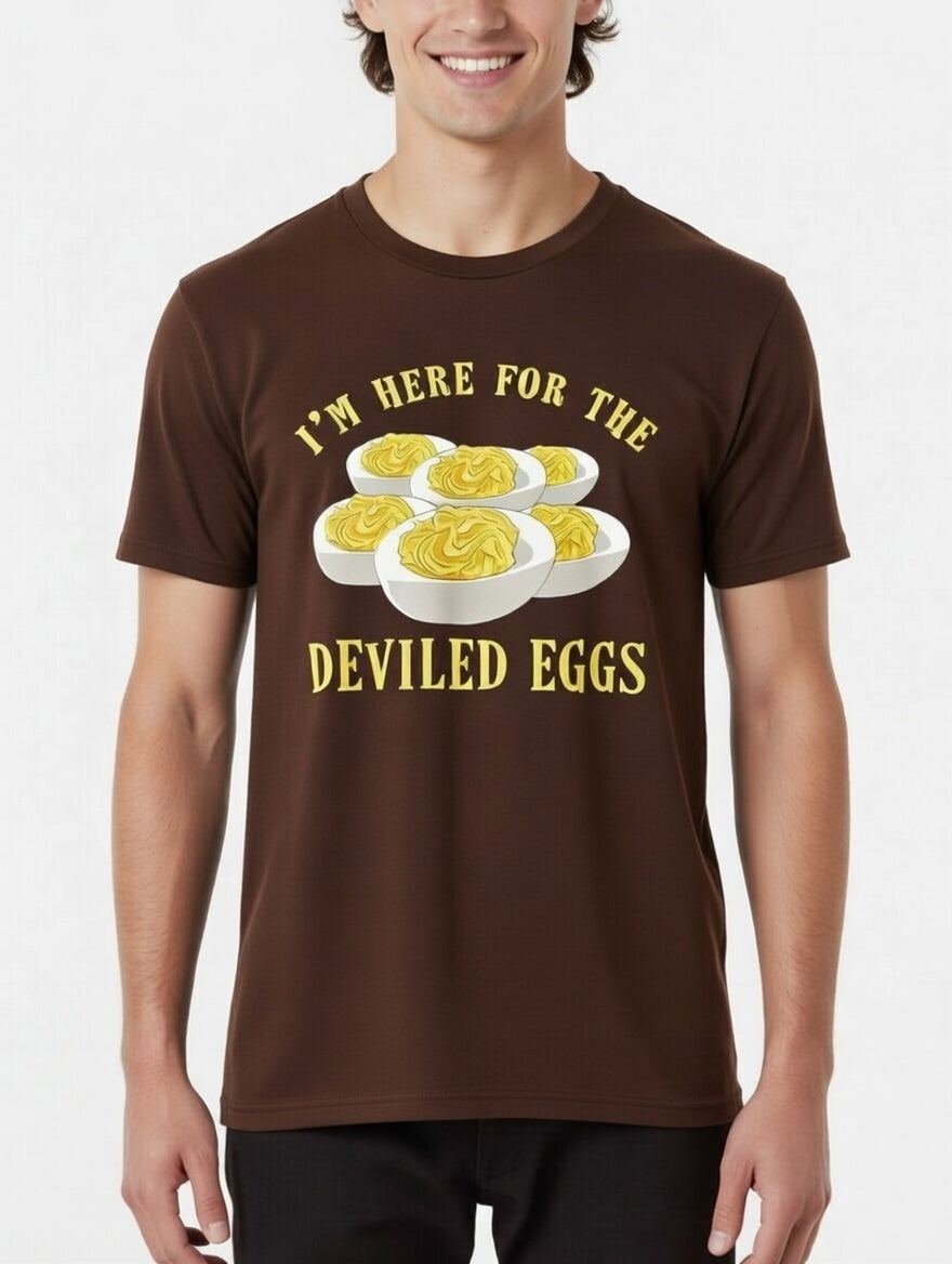 I’m Here for the Deviled Eggs – Funny Foodie Tee