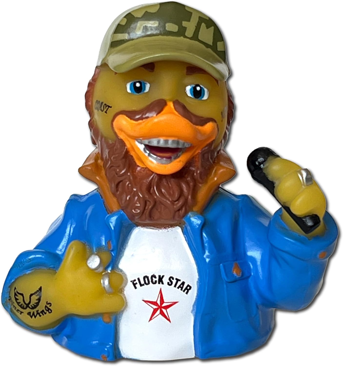 Coast Alone Flock Star Duck – A Microphone‑Ready Icon with Coastal Attitude