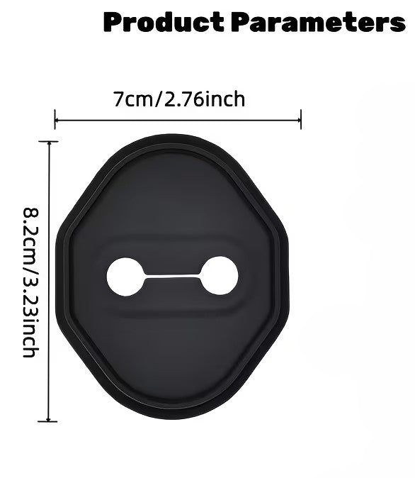 Jeep Door Lock Striker Cover – Protective Cap (4-Pack)