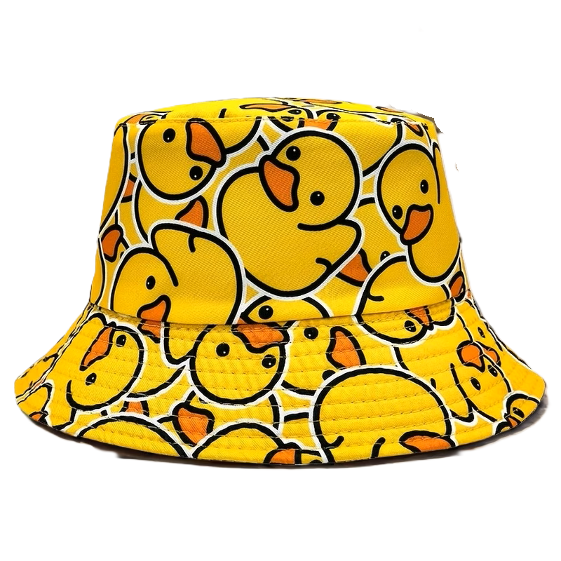 Rubber Duck Bucket Hat – Bright & Playful Duck‑Pattern Hat