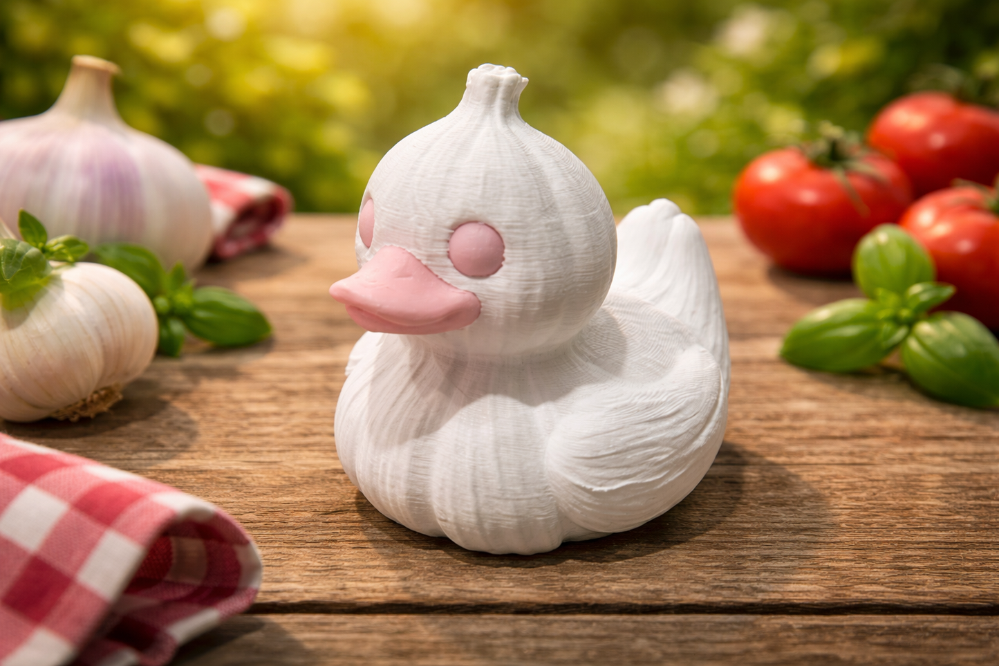 Garlic Duck — The Duck That Keeps Vampires Away! 🧄🐥