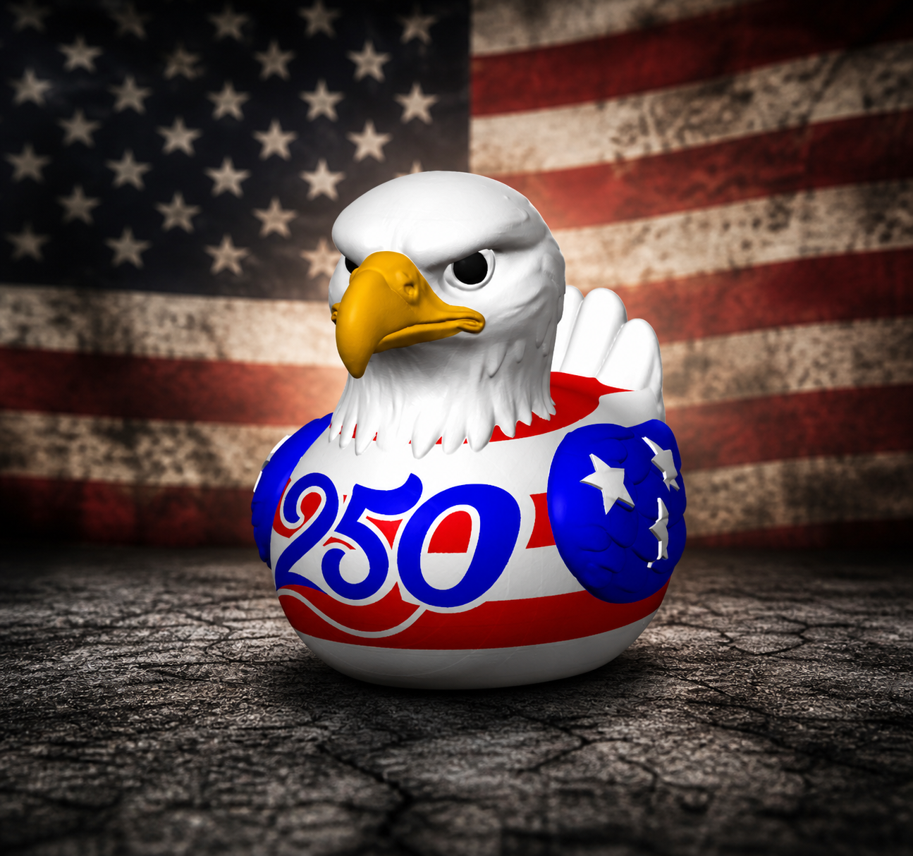 America 250 Eagle Duck