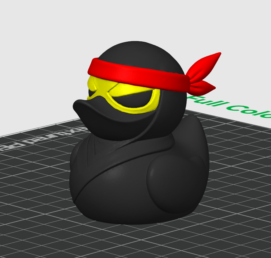 Ninja Duck - 3D Printed Duck