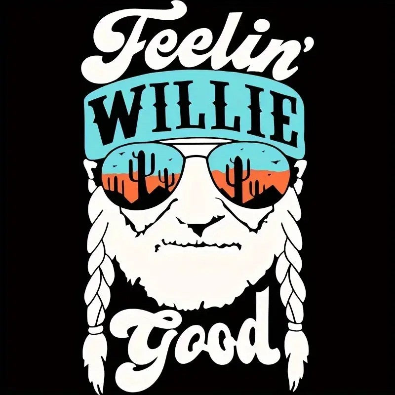 Feelin’ Willie Good – Retro Country Music Tee