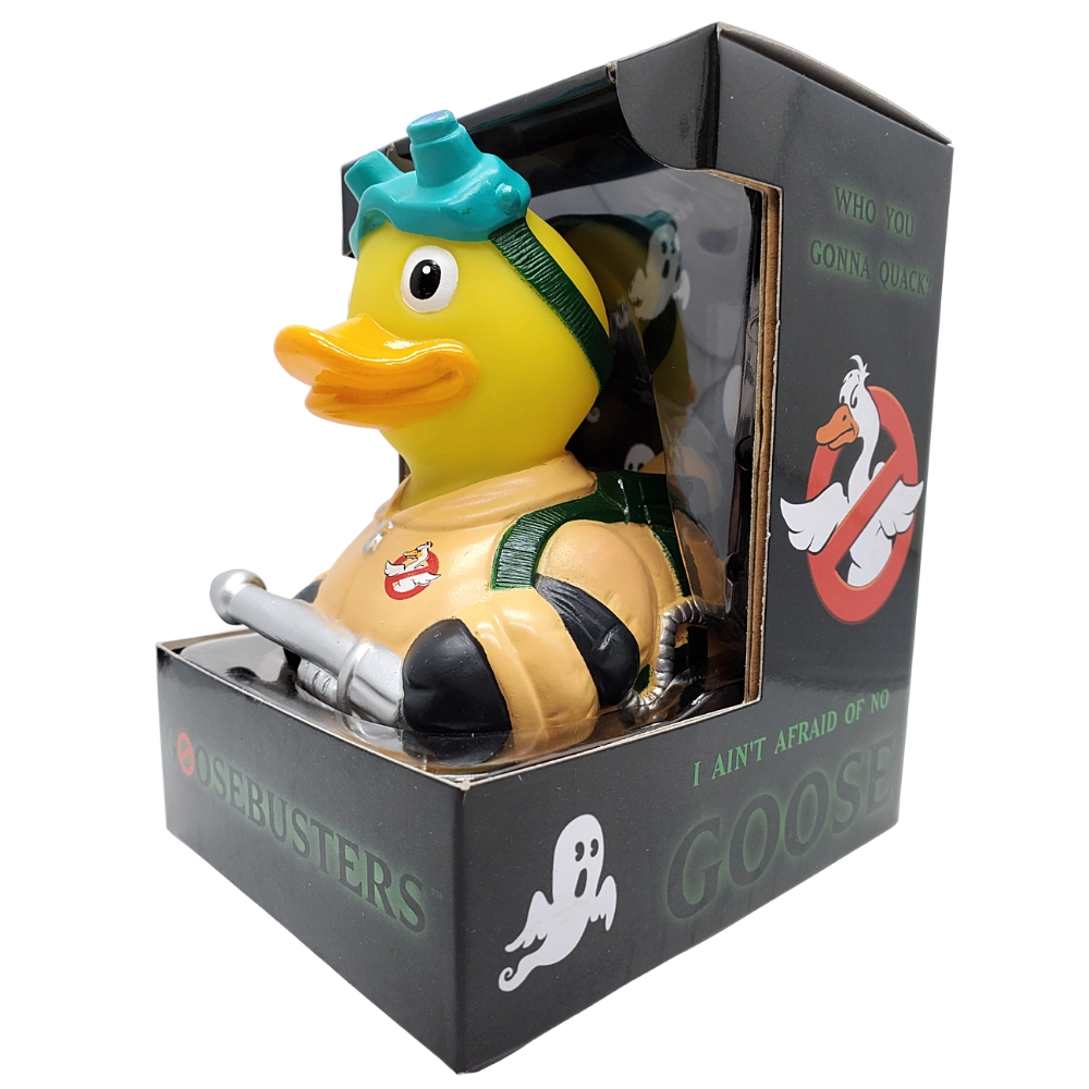 Goosebusters Rubber Duck Collectible - Busting Goose Ghosts in Style!