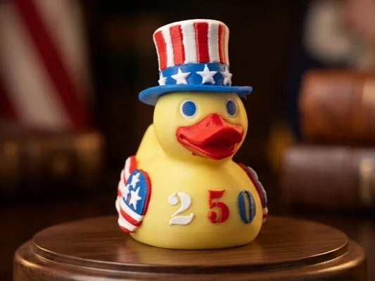 America 250 Patriotic Rubber Duck