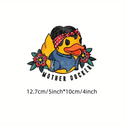 Mother Ducker Jeep Decal