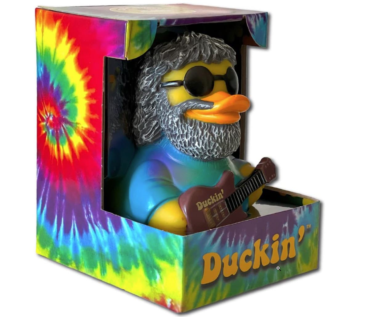 "Duckin'" Rock Star Rubber Duck Collectible - Groovy