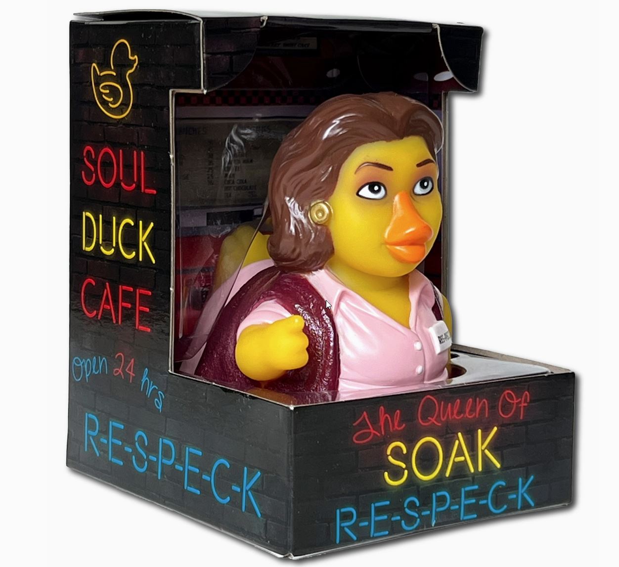 The Queen of Soak Collectible Figurine - Quirky RES-PECK Icon