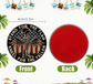 Patriotic Tribute Decal - Honor the Brave