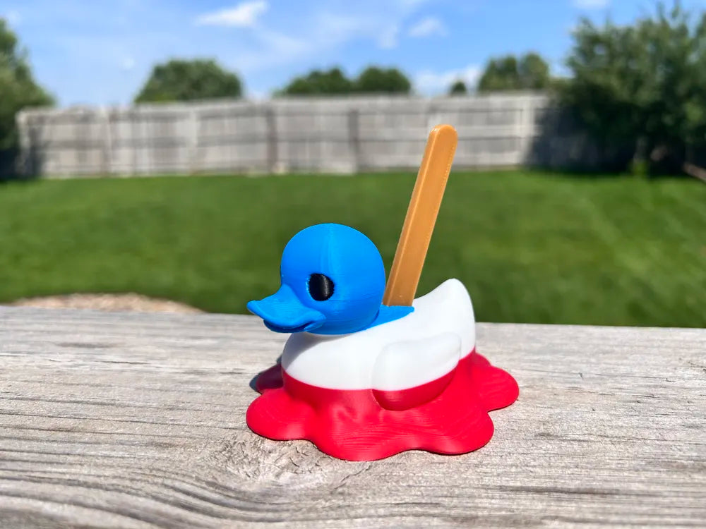 Popsicle Duck - 3D Printed