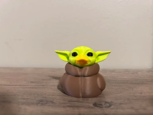 Little Green Elder Duck - 3D Printed Duck