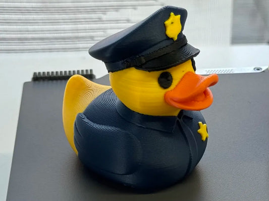 Police Officer Rubber Duck