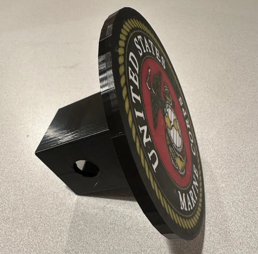 United States Marine Corps Hitch Cover – 3D Printed