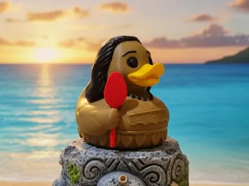 Island Warrior Rubber Duck — Jeep Ducking Accessory