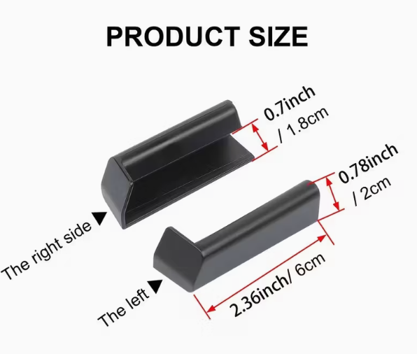 Roof Rainwater Drain Groove (Set of 2) – Fits Jeep Wrangler JL 2018+ / Gladiator JT 2018+