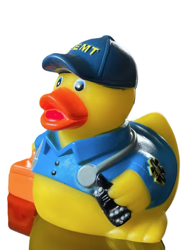 EMT Rubber Duck – First Responder Collectible Duck