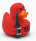 Quack Open a Cold One Rubber Duck