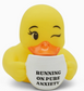 Running on Pure Anxiety Rubber Duck