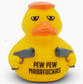 Pew Pew Madafuckas Rubber Duck