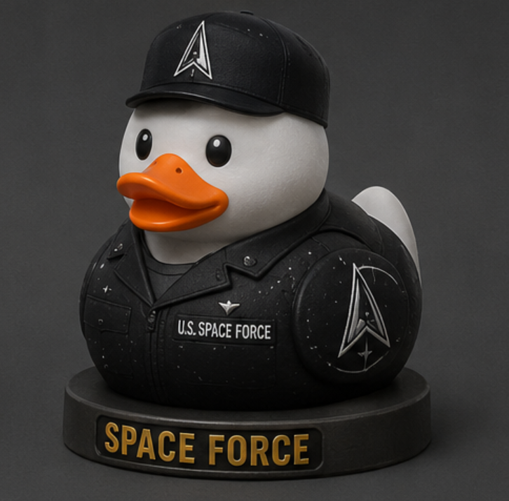 Space Force Duck