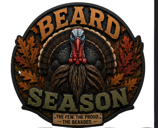 Beard Season Hitch Cover