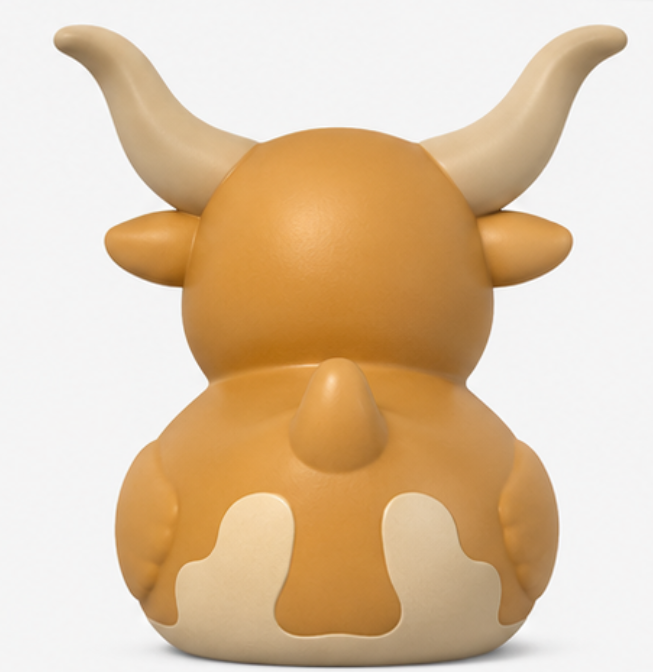 Bull Duck Rubber Duck