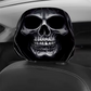 Grim Skull Car Headrest Covers – Hooded Reaper Design (Set of 2)