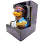 Purple Waves Rubber Duck Collectible - Groovy Rock 'n' Roll Icon!