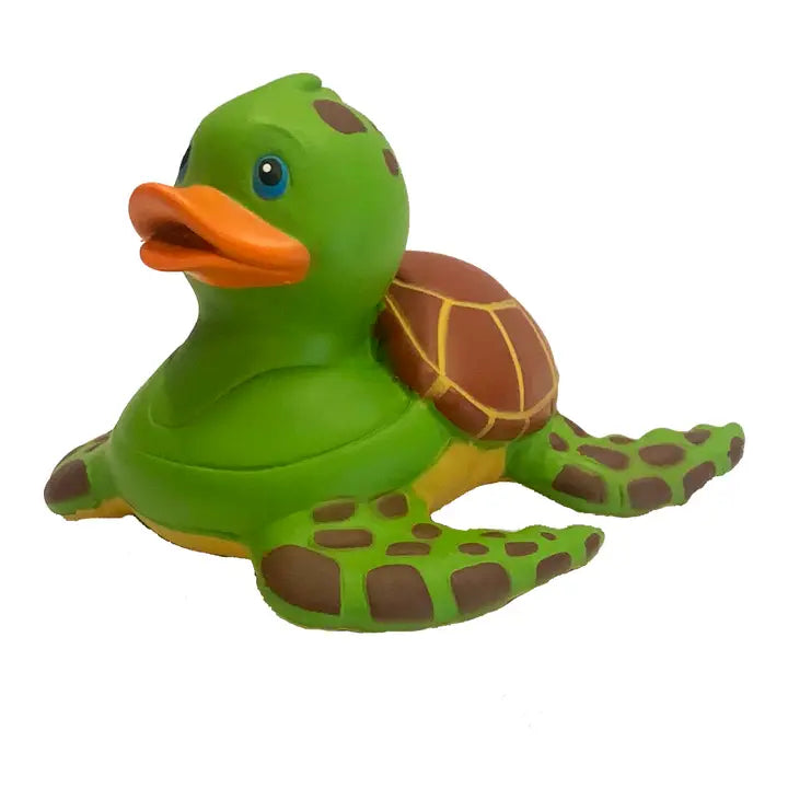Turtley Awesome Rubber Duck 4" – A Fun Mashup of Duck & Turtle! 🦆🐢