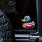 "Patriotic Vinyl Duck Decal - Quack in Style!