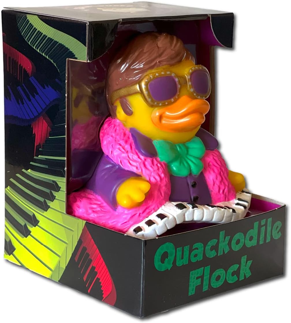 🎹 "Rocket Quack" Rubber Duck - Piano Legend Edition 🦆