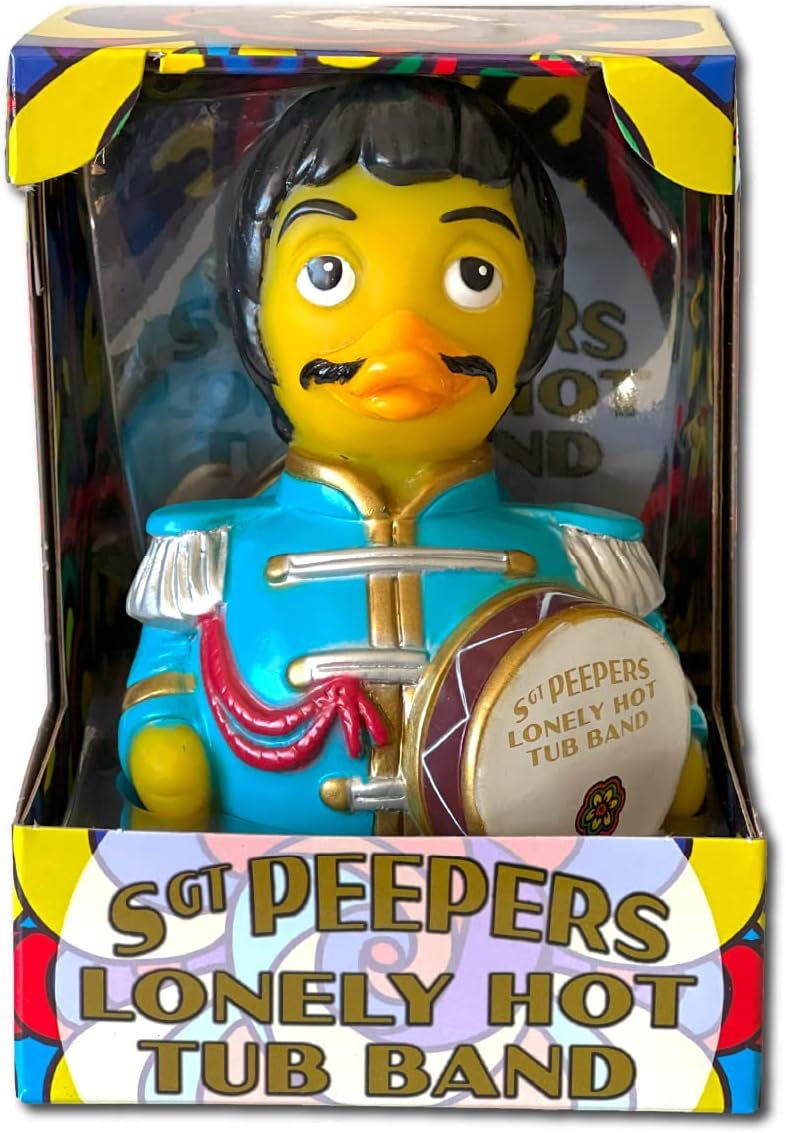 Sgt. Peepers Lonely Hot Tub Band Rubber Duck – A Quacktastic Tribute! 🎶🦆