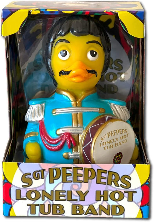 Sgt. Peepers Lonely Hot Tub Band Rubber Duck – A Quacktastic Tribute! 🎶🦆