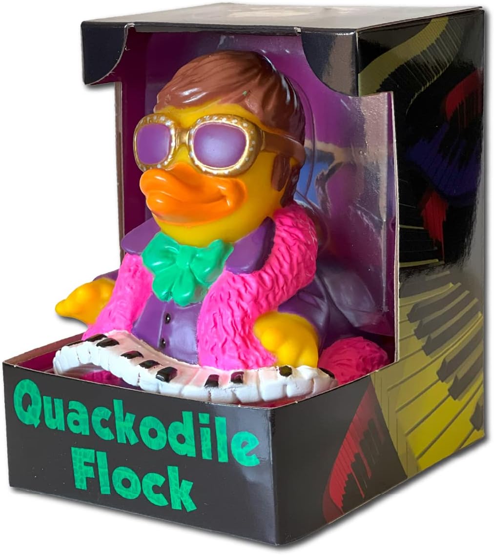 🎹 "Rocket Quack" Rubber Duck - Piano Legend Edition 🦆