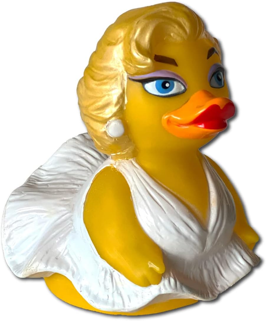 Pond Bombshell Rubber Duck – Feathers Are a Duck’s Best Friend! 💋🦆