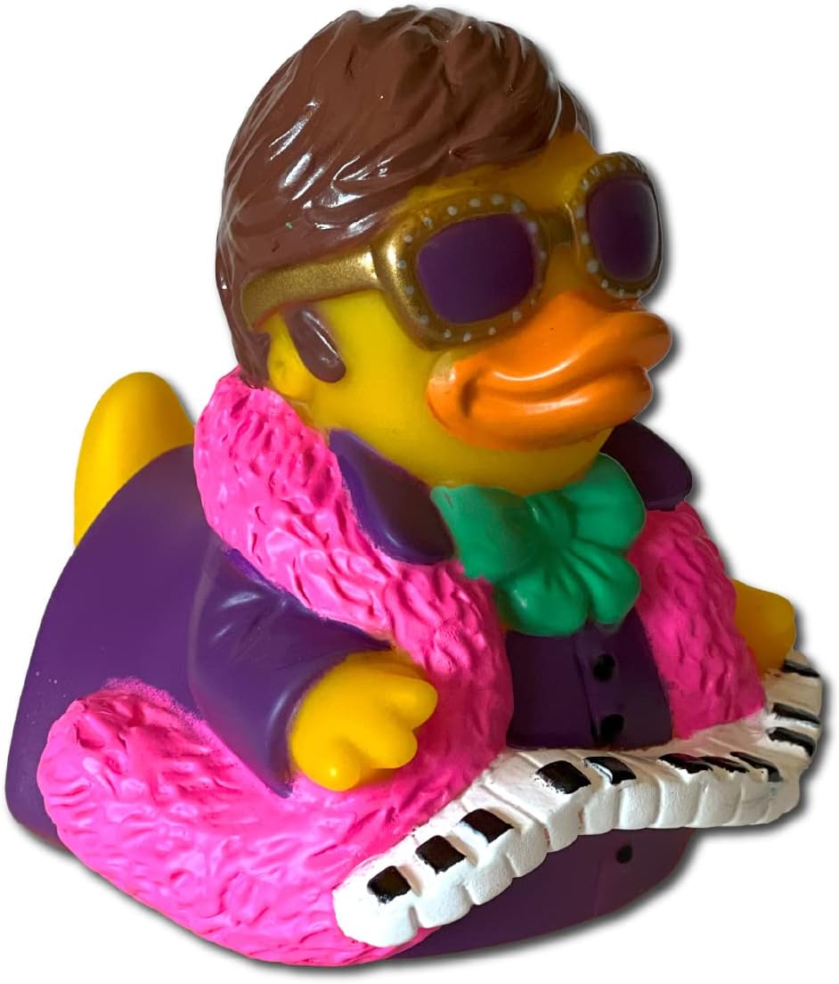 🎹 "Rocket Quack" Rubber Duck - Piano Legend Edition 🦆