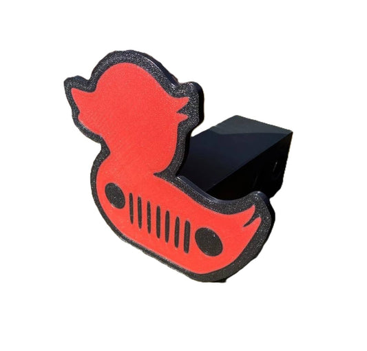 3D‑Printed Jeep‑Style Duck Hitch Cover – Fun Automotive Accessory
