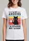 I’m Not Arguing – Black Cat Retro Coffee Tee