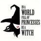 Be a Witch – Empowering Witch Silhouette Tee