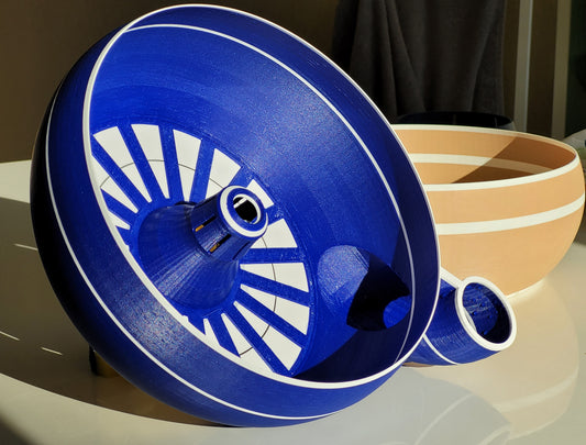 3D Printed Vortex Fruit & Veggie Washer — Spin Clean Produce Cleaner