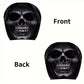 Grim Skull Car Headrest Covers – Hooded Reaper Design (Set of 2)
