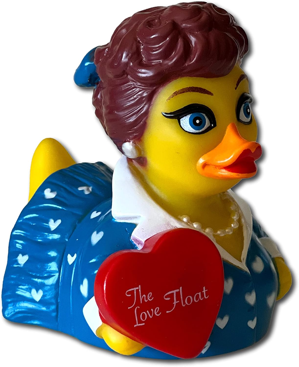 "The Love Float" Rubber Duck – Vintage-Inspired Collectible