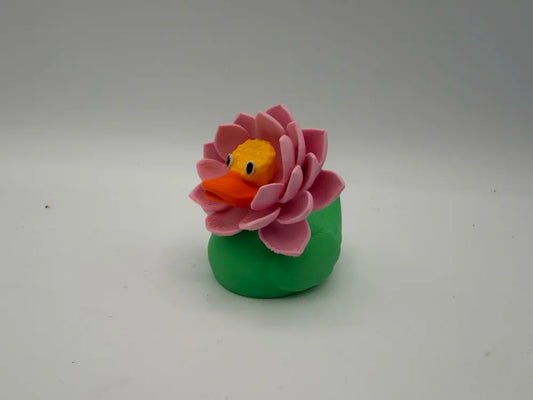 Lotus Flower Rubber Duck