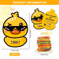 You Just Got Ducked! 50 Pack – Premium Ducking Tags & Bands Kit