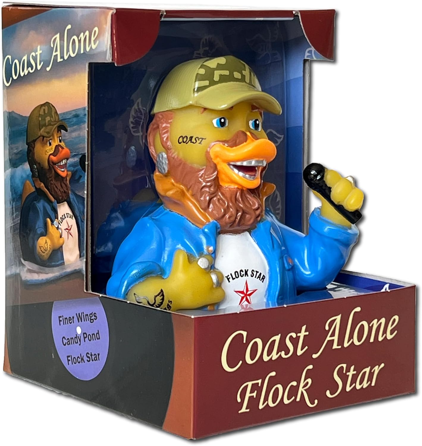 Coast Alone Flock Star Duck – A Microphone‑Ready Icon with Coastal Attitude