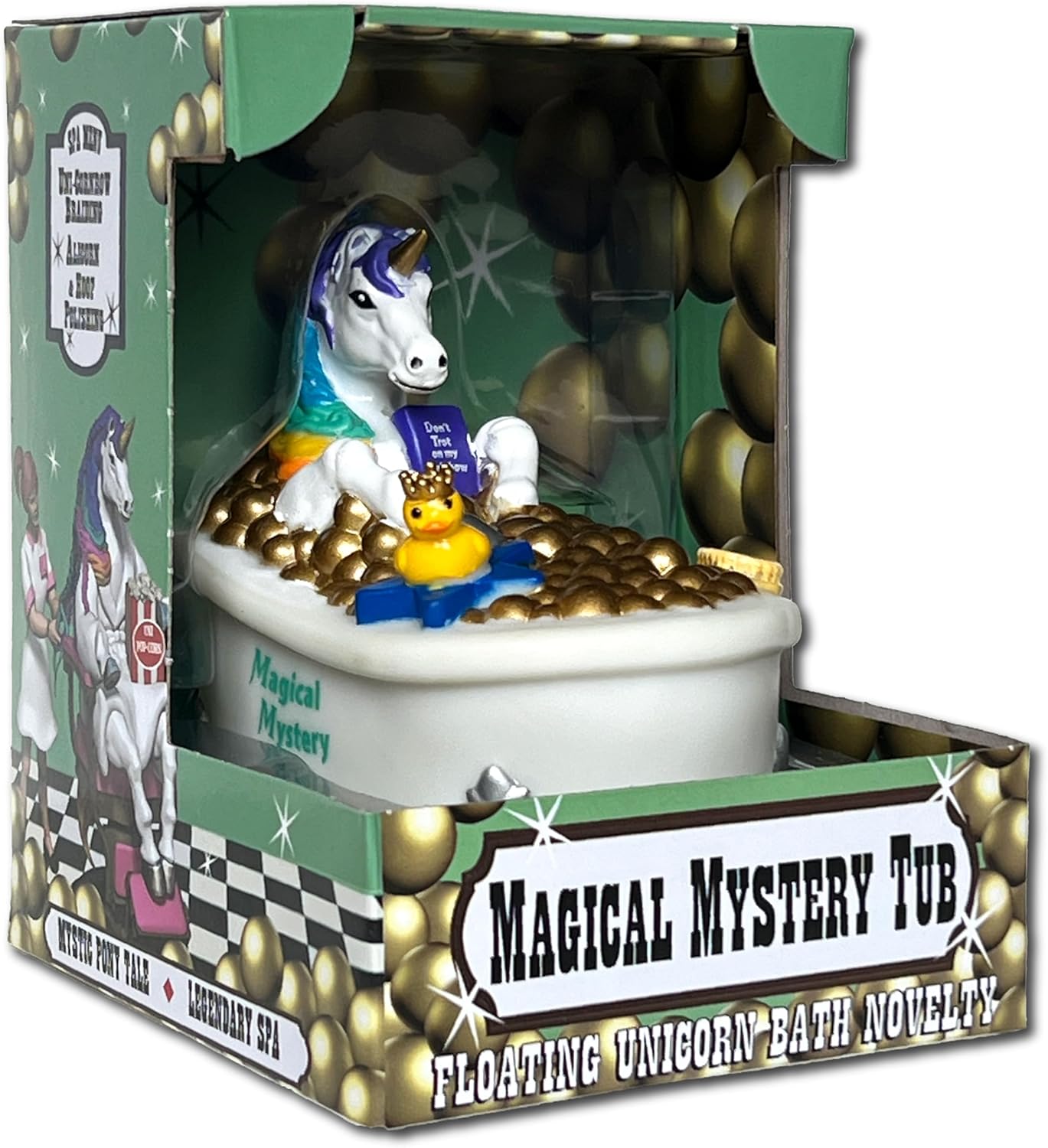 Magical Mystery Tub Floating Unicorn Bath Novelty - Perfect for Jeep Ducking Fun!